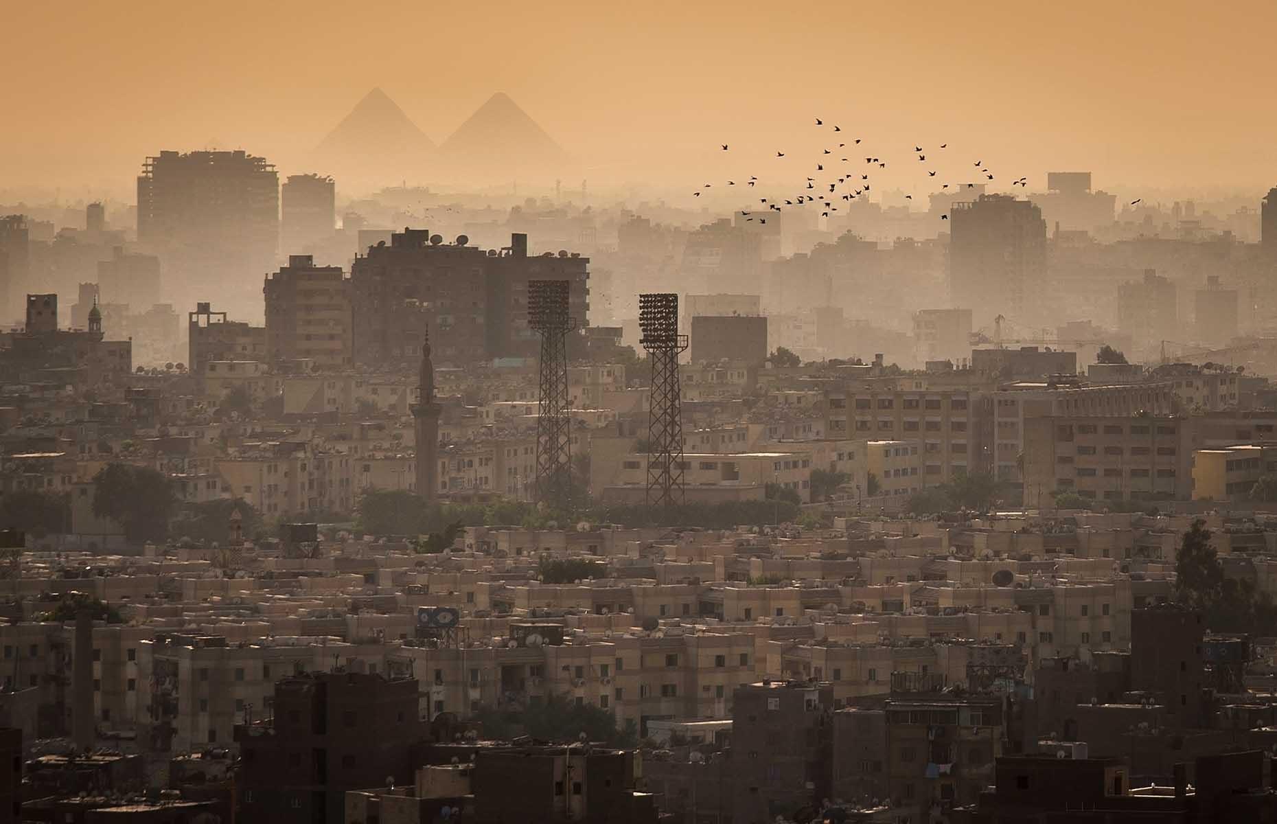 Cairo, Egypt, projected 2050 population: 32.6 million  